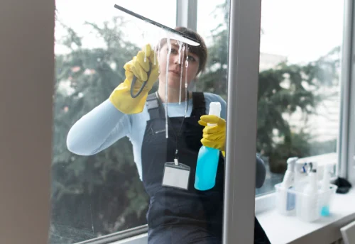 Nettoyage de vitres intérieures et extérieures à Chavanges